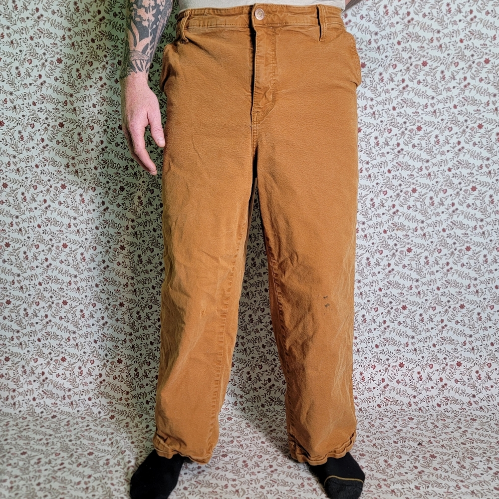 Orange/Brown tactical jeans